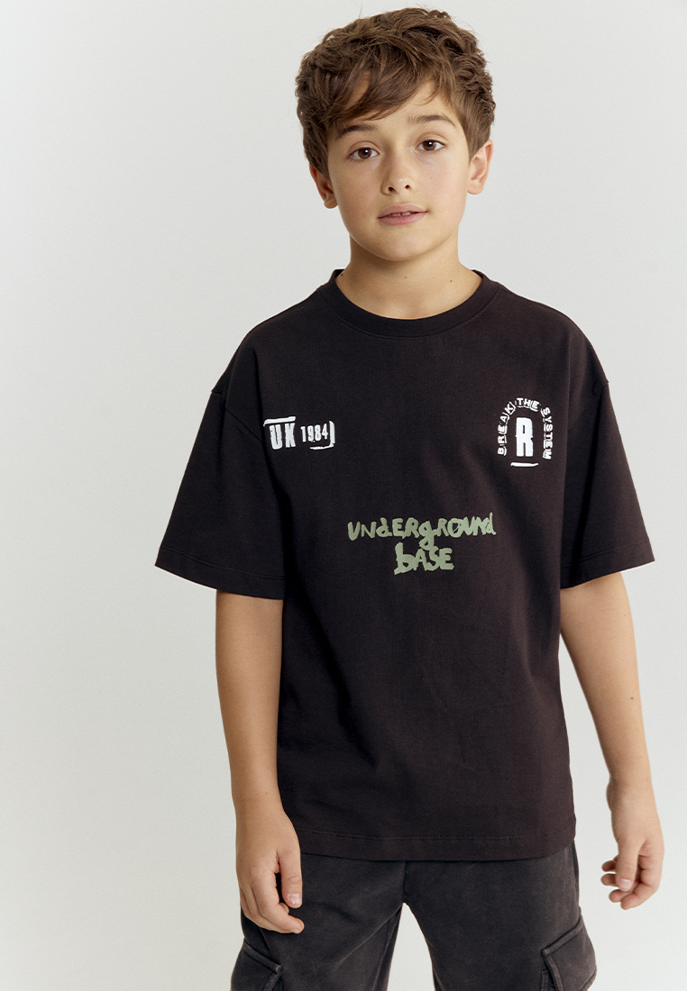 Футболка artie W25K04FDK-1347M/Черный - фото 2