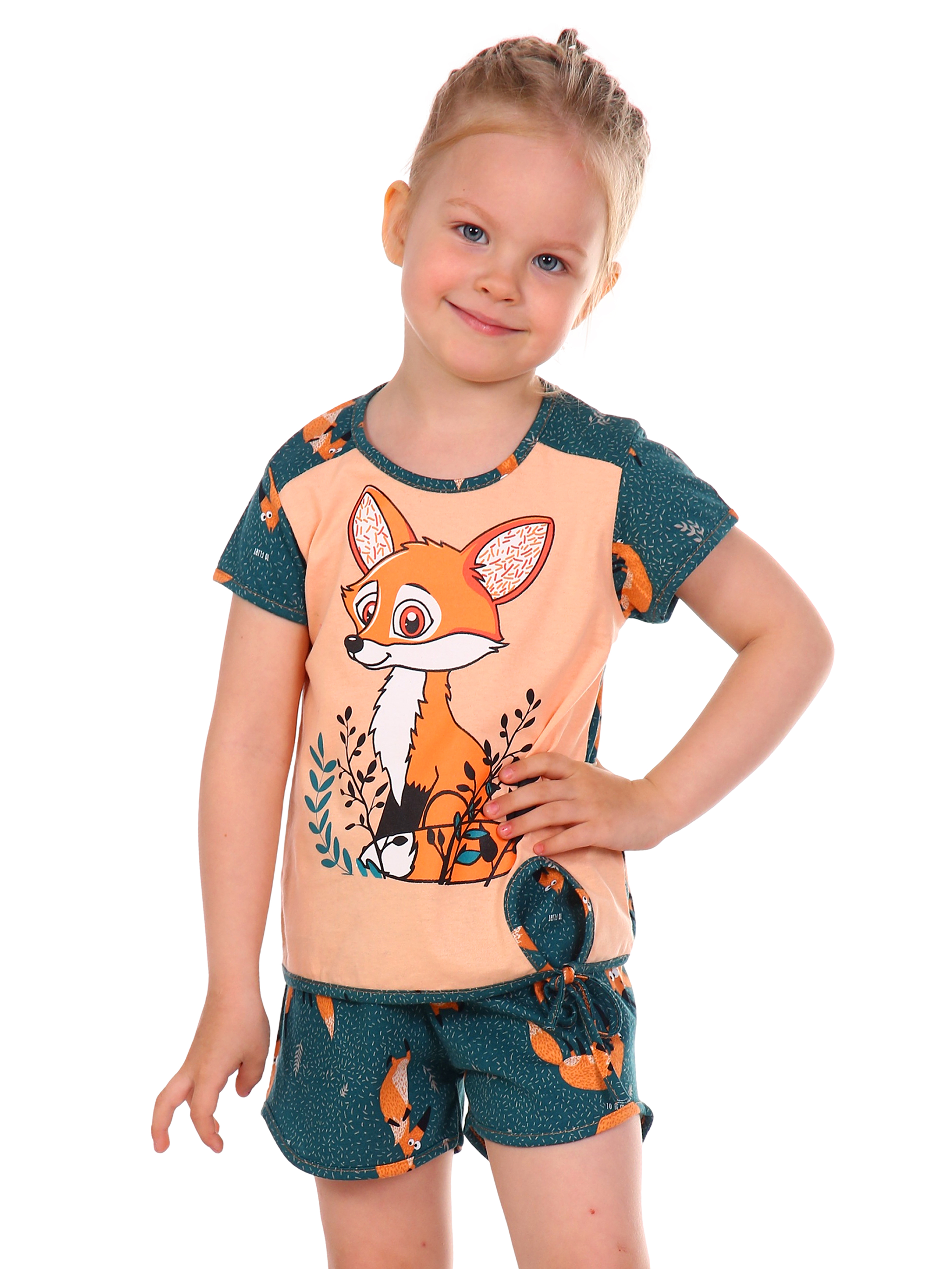 Пижама ДО-Детская Одежда 0022Р/коралловый2 - фото 1