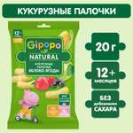 Кукурузные палочки Gipopo Яблоко-Ягоды с 12 мес 20 г