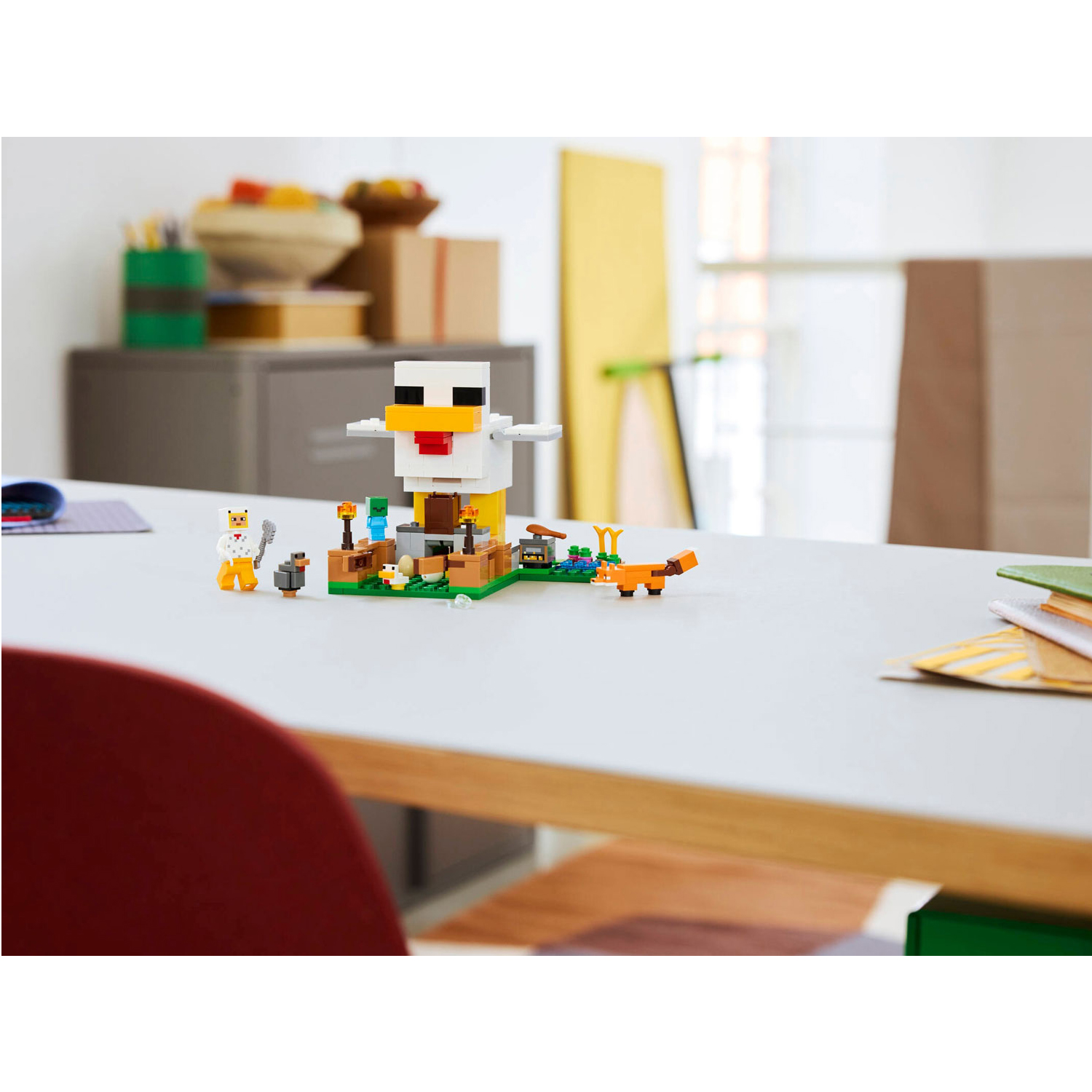 Конструктор LEGO Minecraft Куриная ферма 233 дет. - фото 12