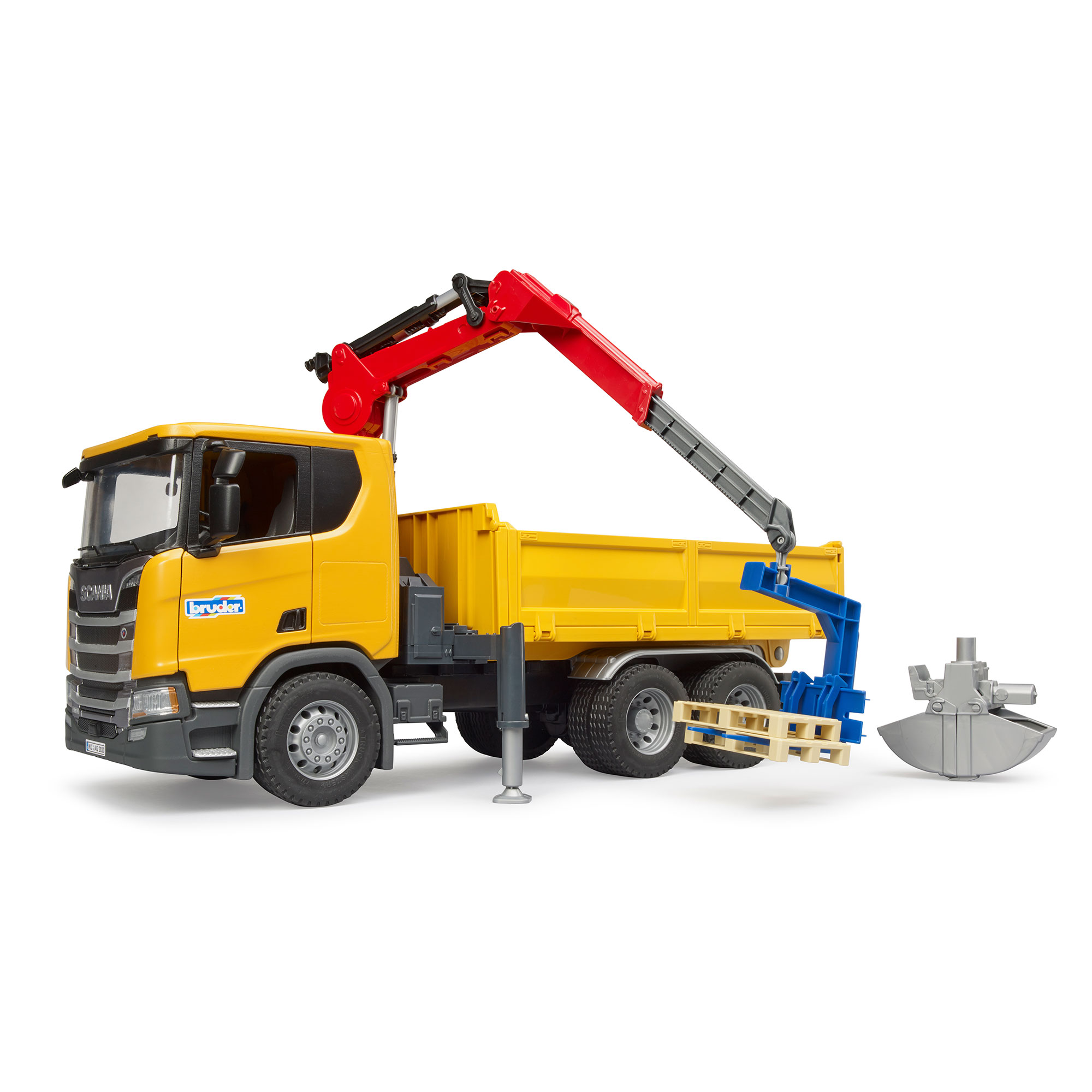 Грузовик Bruder Scania 03-551 - фото 7