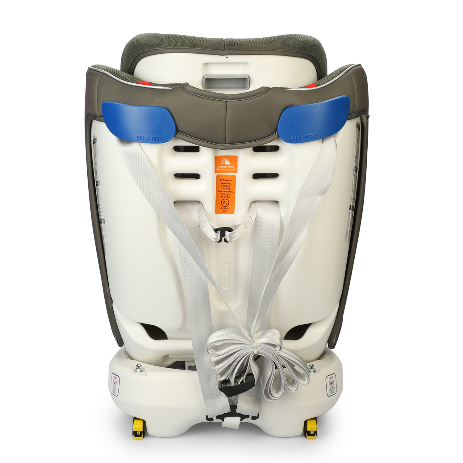 Автокресло Happy Baby Isofix 0+/1/2/3 (0-36 кг) зеленый - фото 9