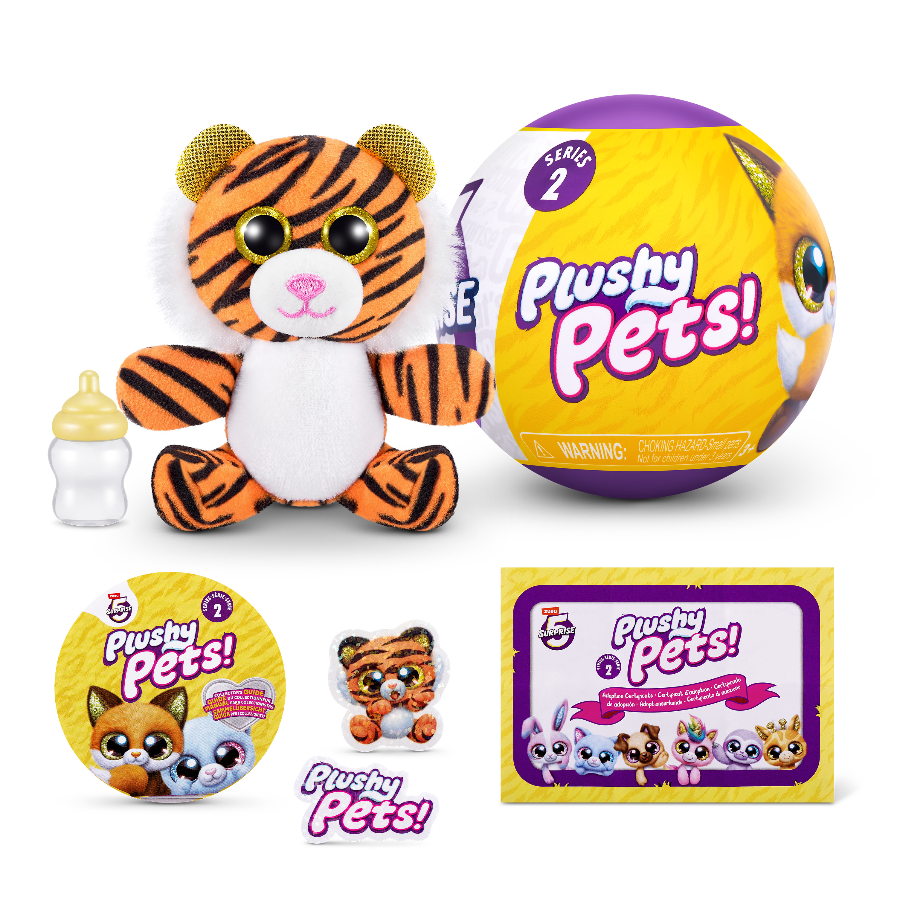 Игровой набор Zuru 5 surprise Plushy pets - фото 11