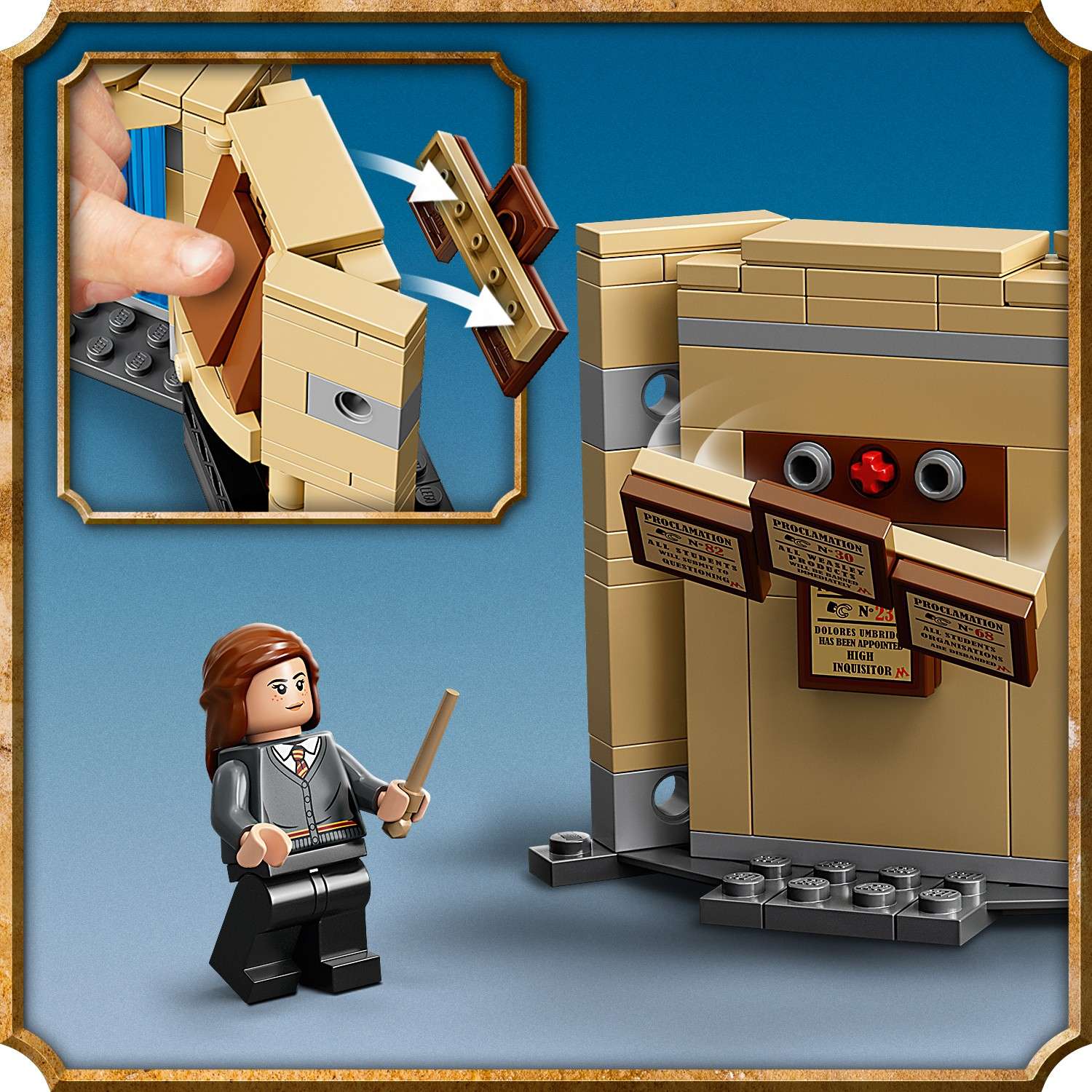 Конструктор LEGO Harry Potter Выручай-комната Хогвартса блочный - фото 15