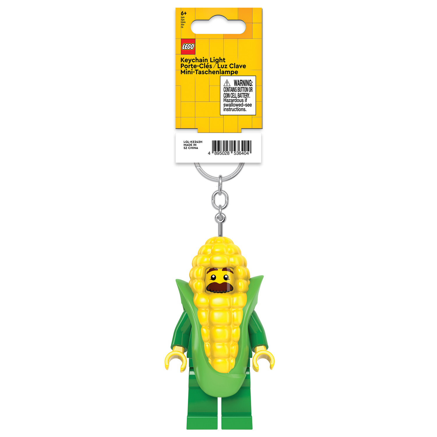 Брелок LEGO Minifigures - Человек-кукуруза 1 шт. - фото 4