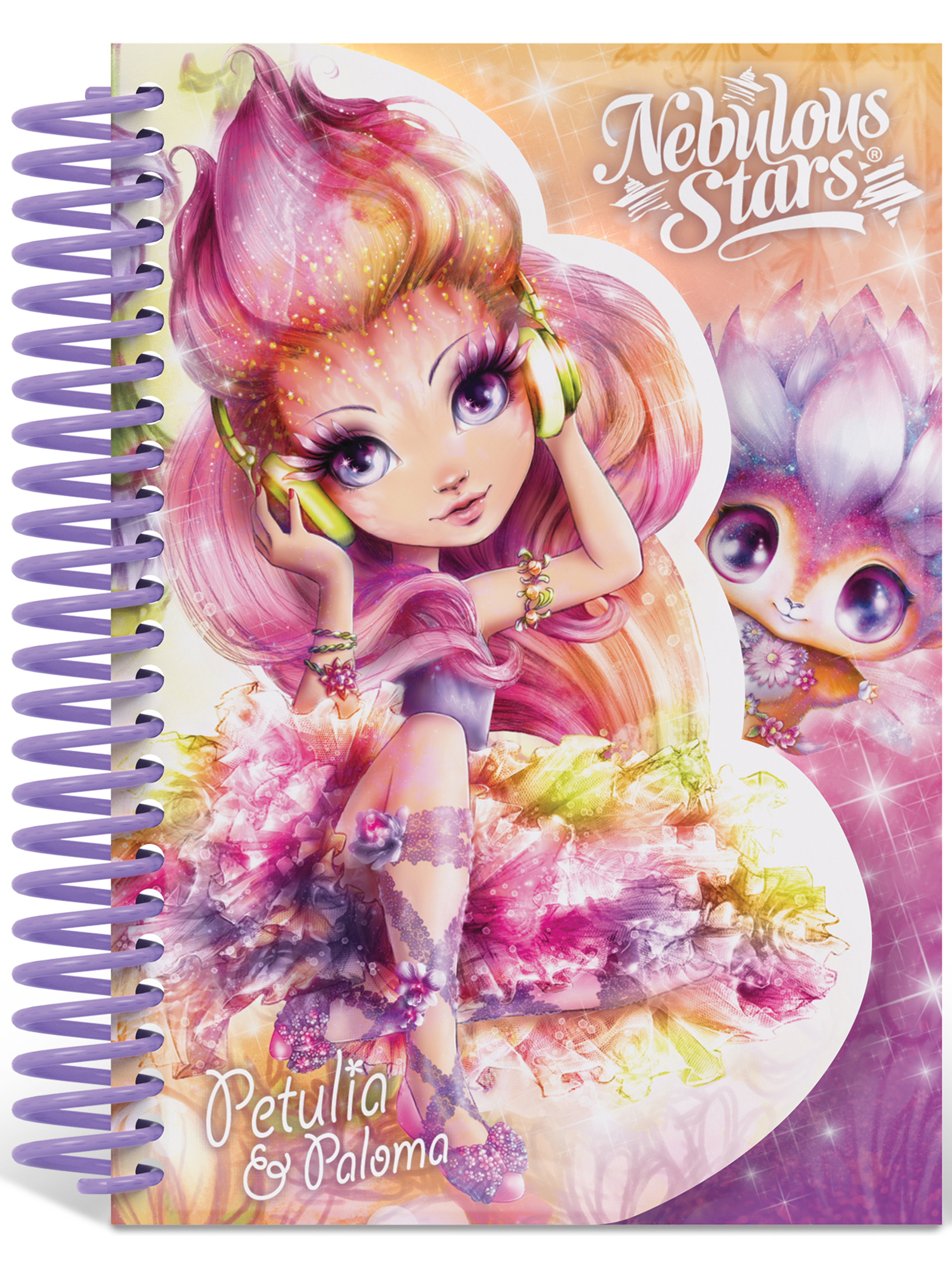 Блокнот для записей Nebulous Stars на пружине со скетч страницами серия Petulia 11587-2_NSDA - фото 6