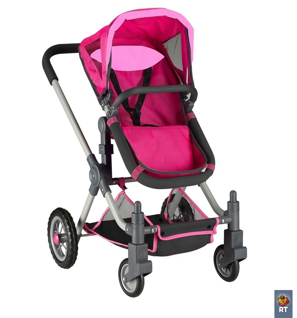 Коляска 2 в 1 для кукол Y-Scoo 646 - фото 3