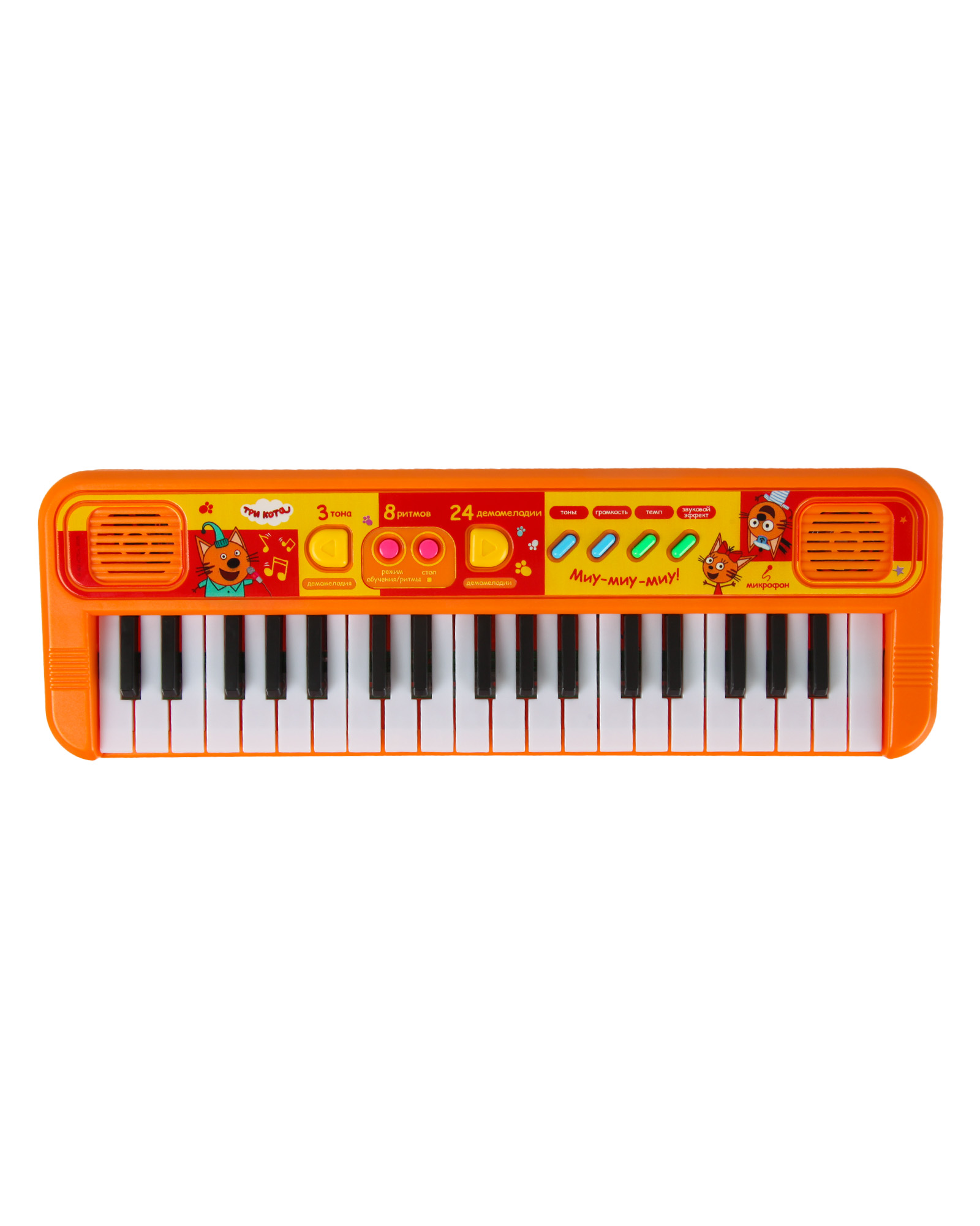 Игрушка музыкальная Attivio 37кл Три Кота синтезатор - фото 2