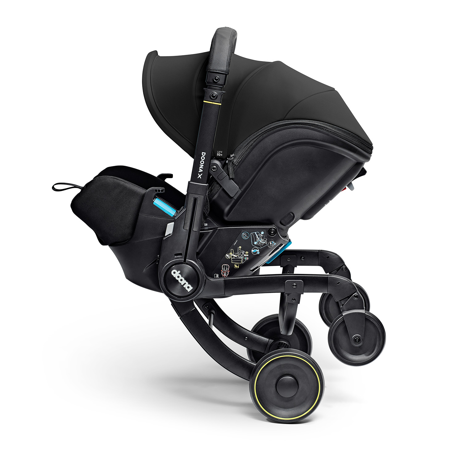 Автокресло Doona X Nitro Black Isofix 0 (0 -13 кг) - фото 29