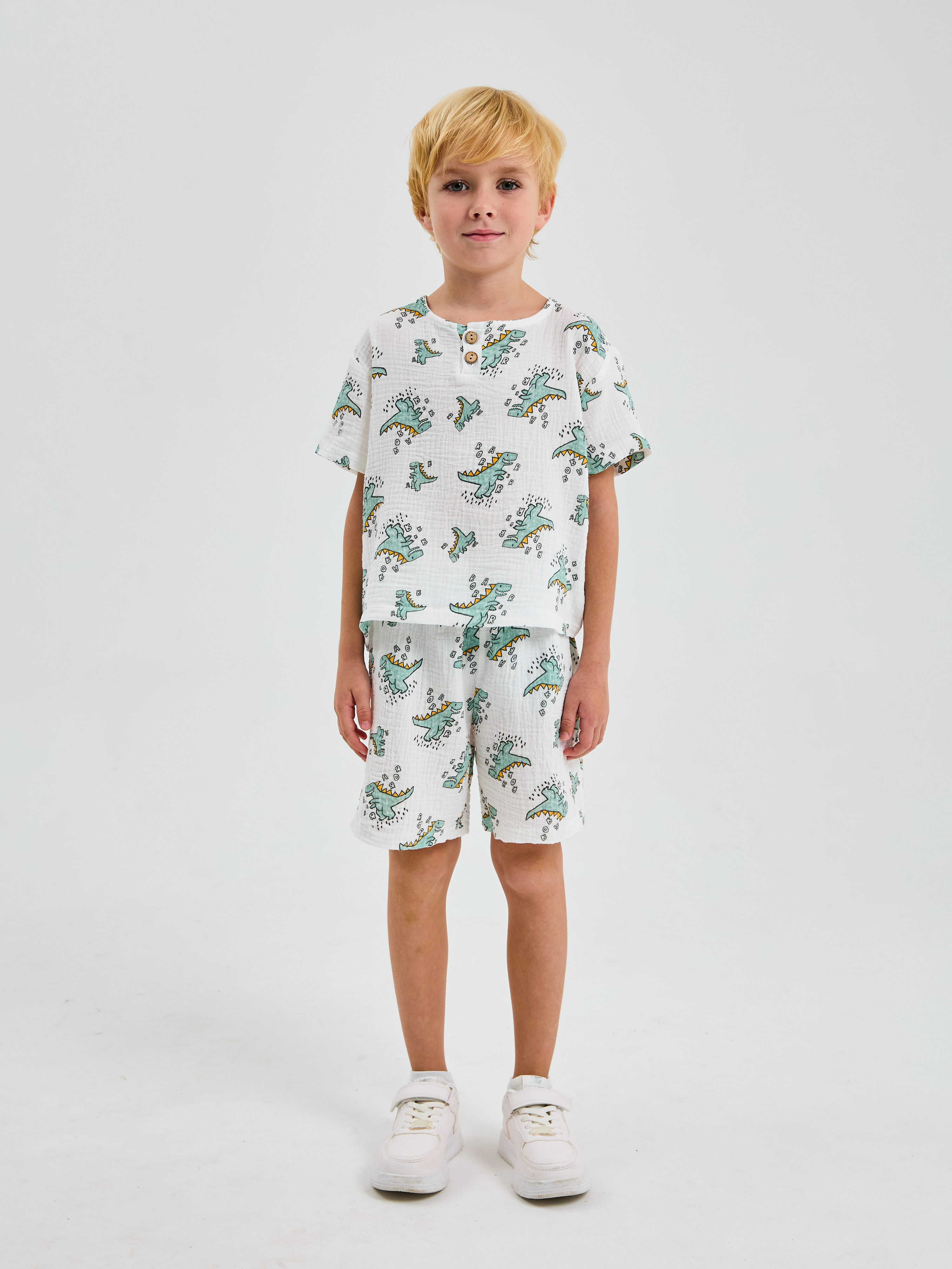 Костюм Mil Art kids 1902201549SUIT-SHORTS-BOY-DRAKON - фото 2