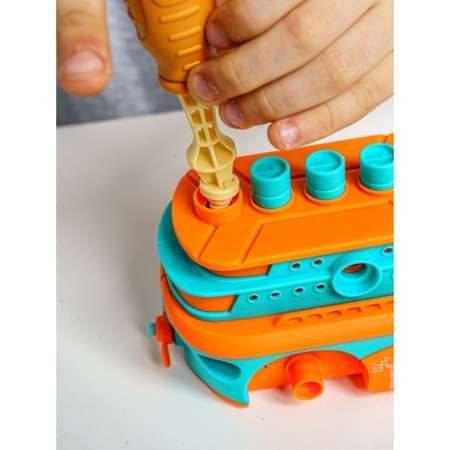 Конструктор Kribly Boo Пароход сборная игровая модель