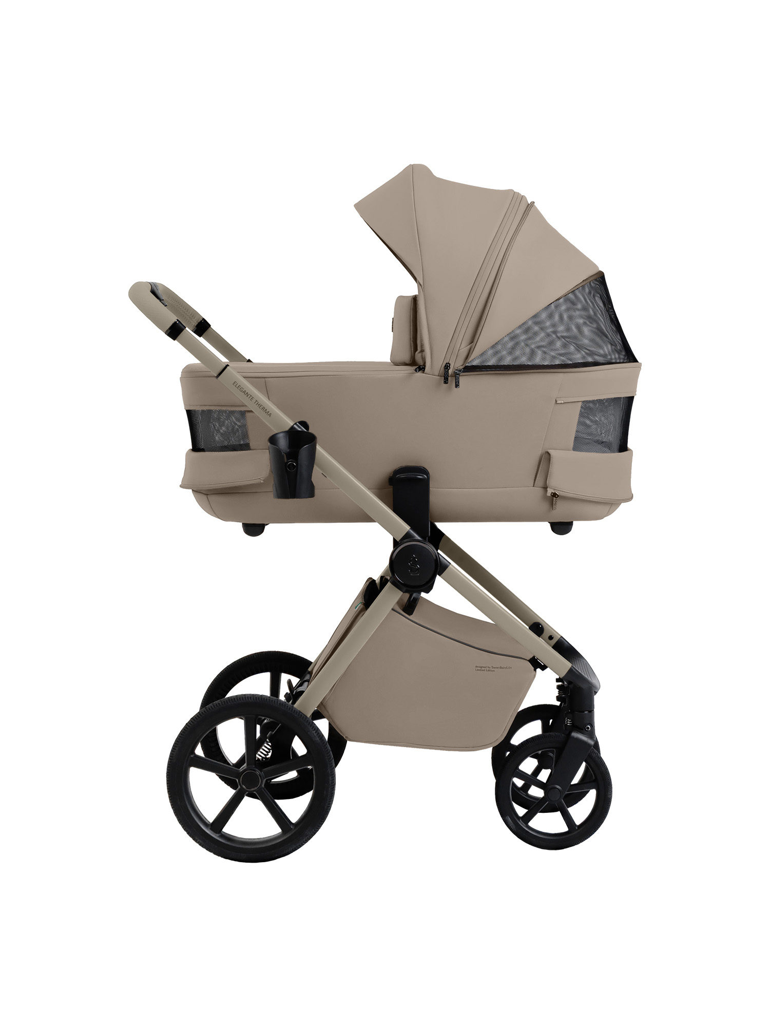 Коляска 2в1 Sweet Baby Elegante Therma Colore Champ бежевый - фото 18