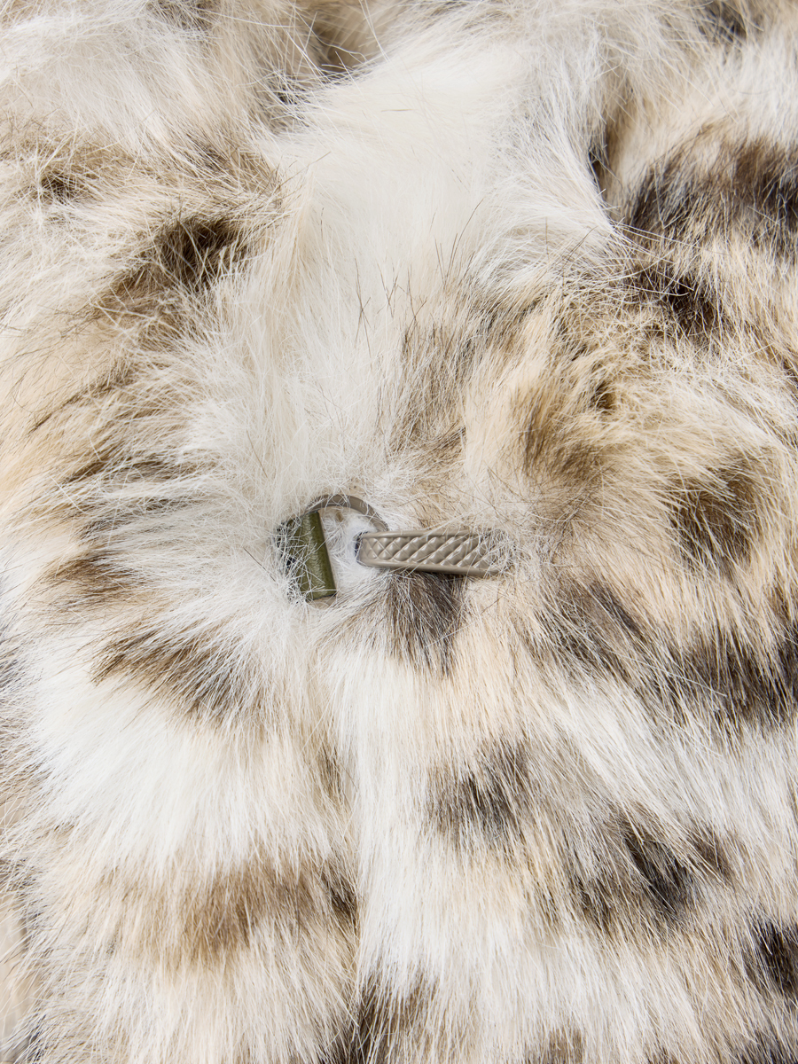Шуба Happy Baby 89179-1_white(leopard) - фото 6