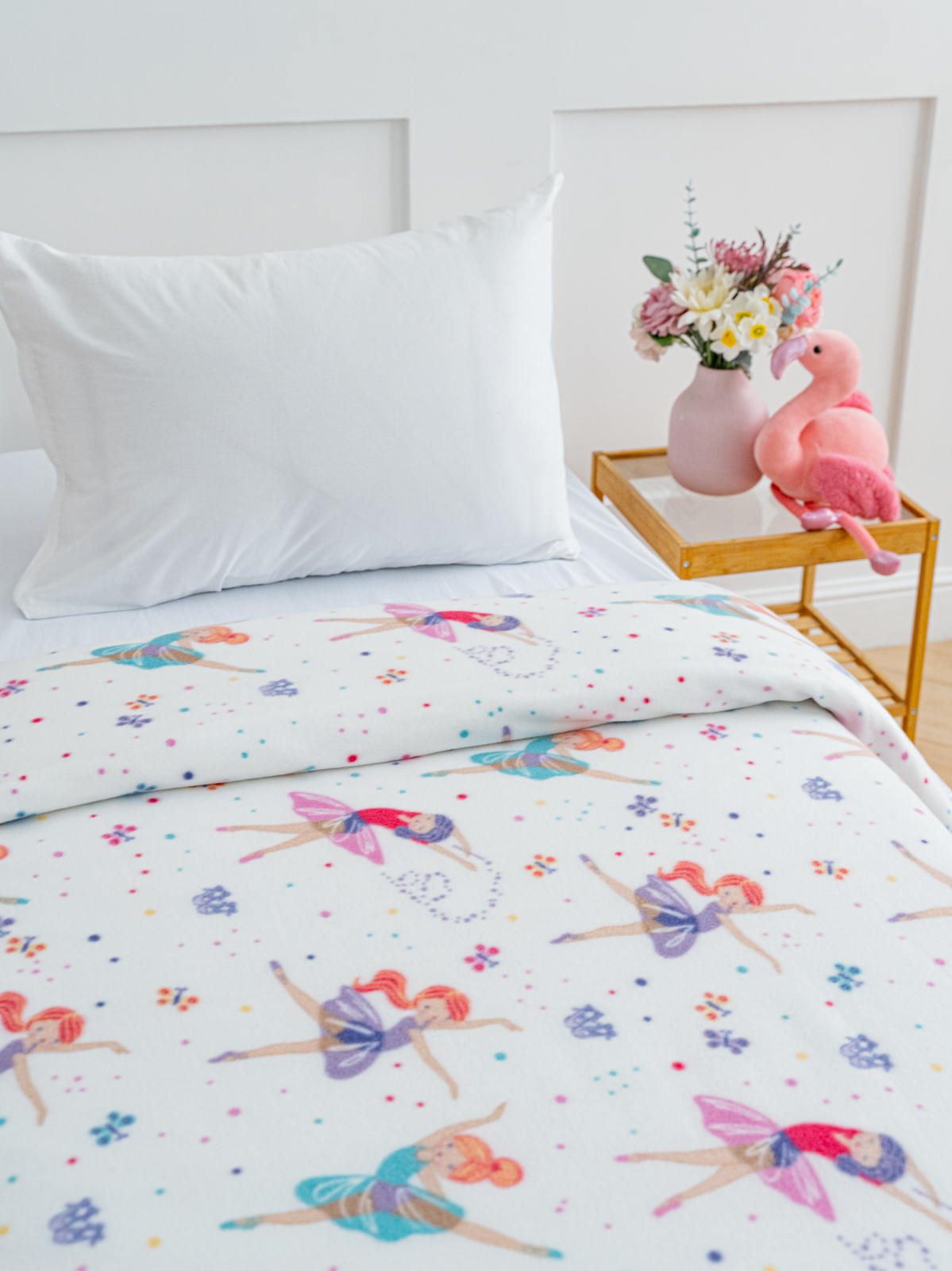 Плед Павлинка Балерины 150 x 200 см флис - фото 6