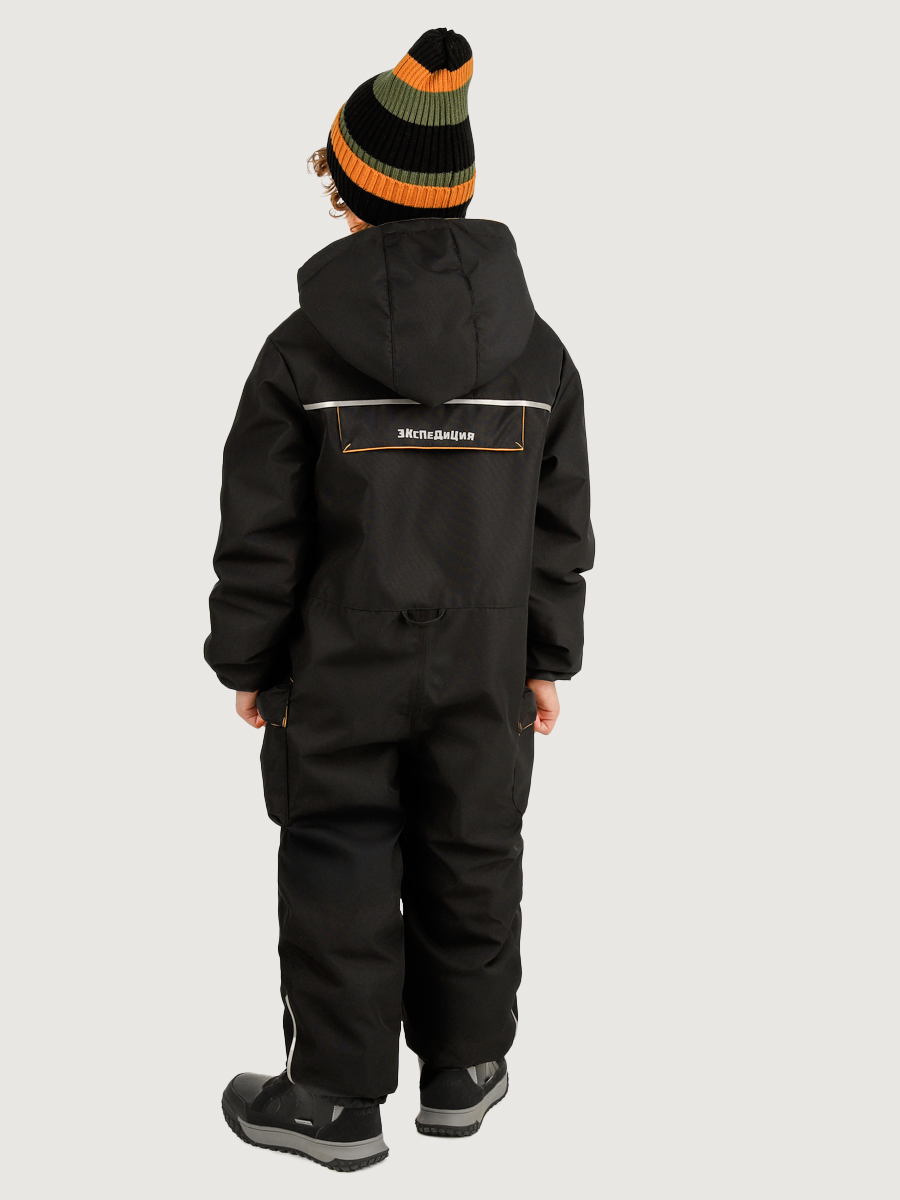 Комбинезон NIKASTYLE 8м2725 черный/горчица - фото 4