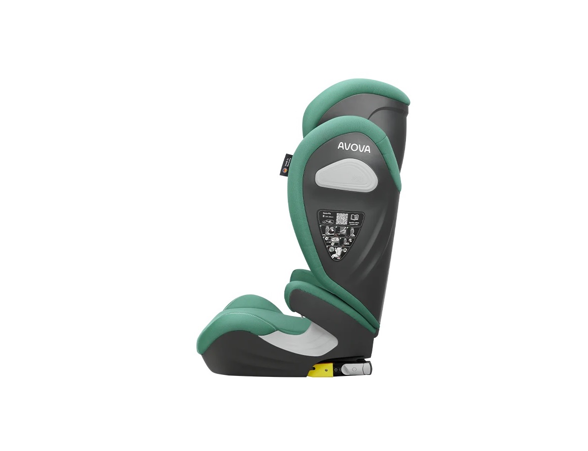 Автокресло Avova Sora-Fix Isofix 2/3 (15-36 кг) зеленый - фото 6