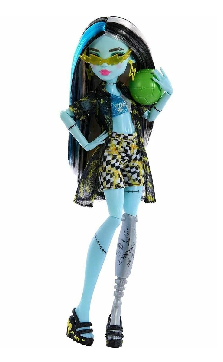 Кукла модельная Monster High Scare Adise Island Френки Штейн остров страха высота 30 см HRP68 - фото 5