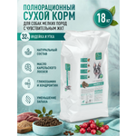 Корм для собак мелких сухой Clan Classic Sensitive 24/11 с чувствительным пищеварением утка с бурым рисом 18кг