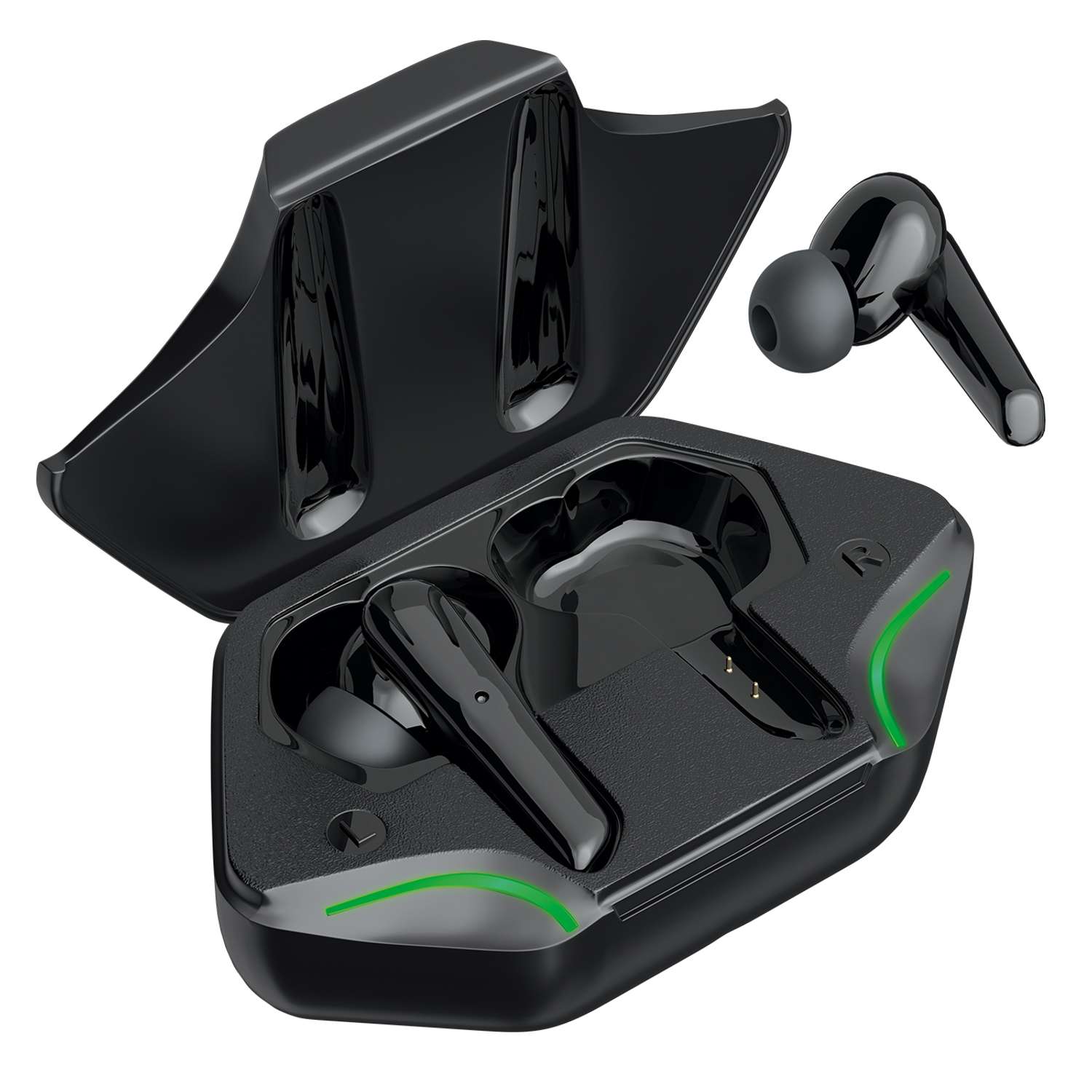 Наушники-bluetooth RedLine беспроводные TWS BHS-60 черный - фото 1