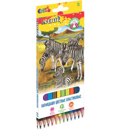 Карандаши цветные deVENTE 12 шт.
