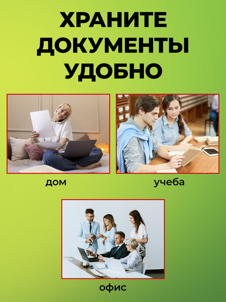 Папка на кольцах Staff А4 - фото 6