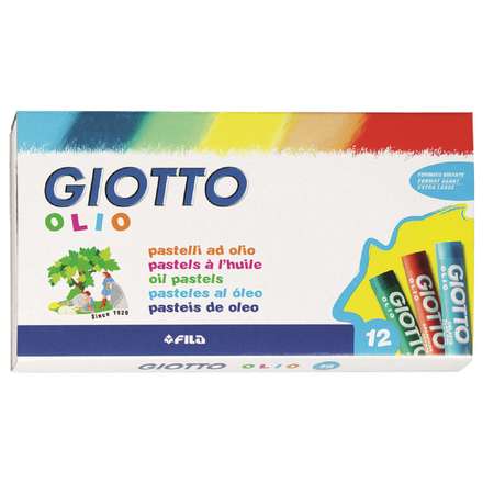 Пастель художественная сухая GIOTTO 12 шт.