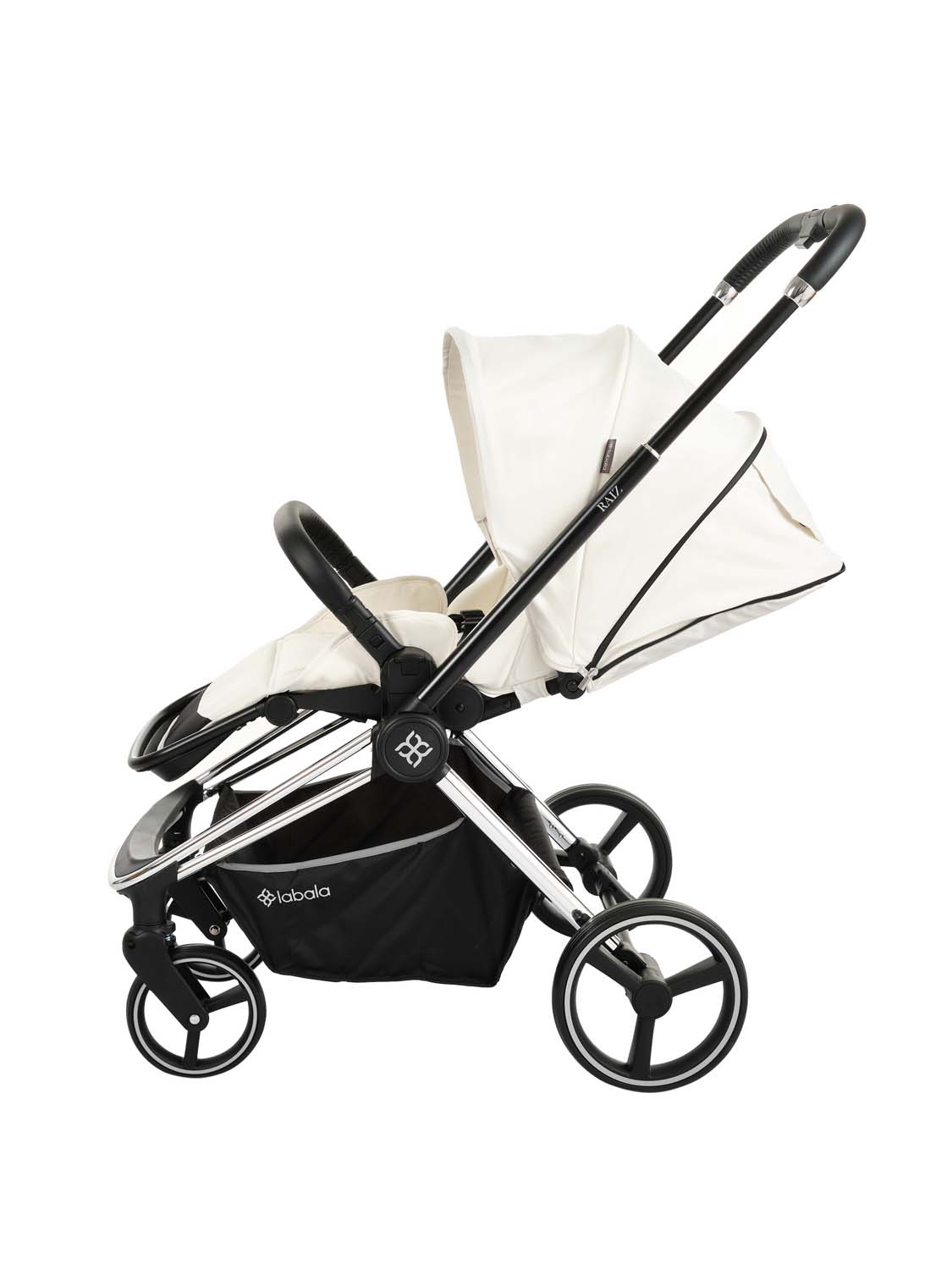 Коляска 2в1 Labala Raiz white - фото 2