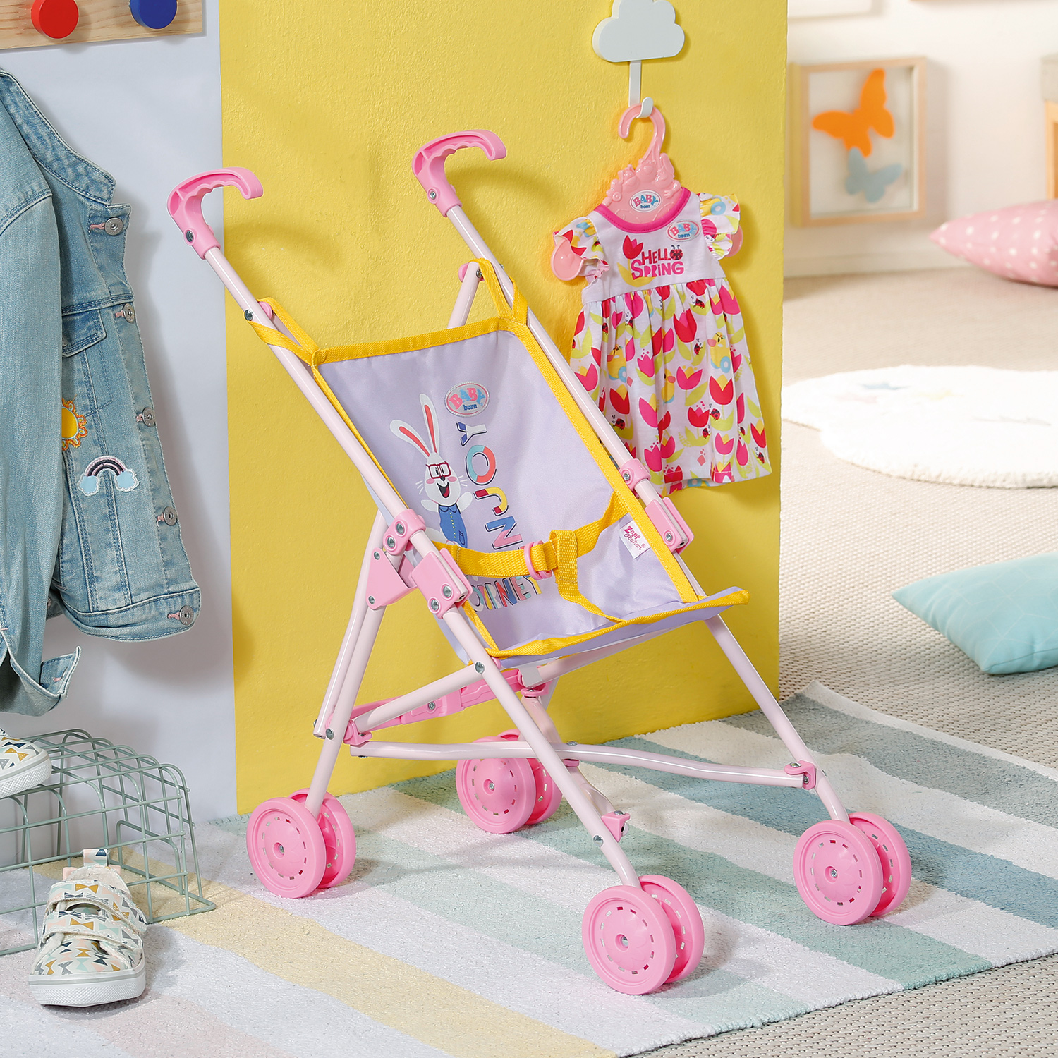 Коляска-трость для кукол BABY BORN 41294 - фото 1