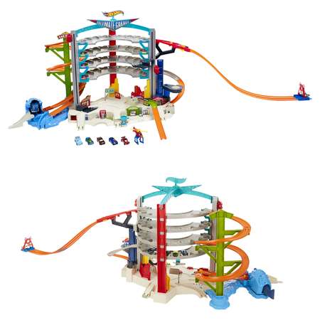 Гараж Hot Wheels Невообразимый гараж с лифтом, многоуровневый