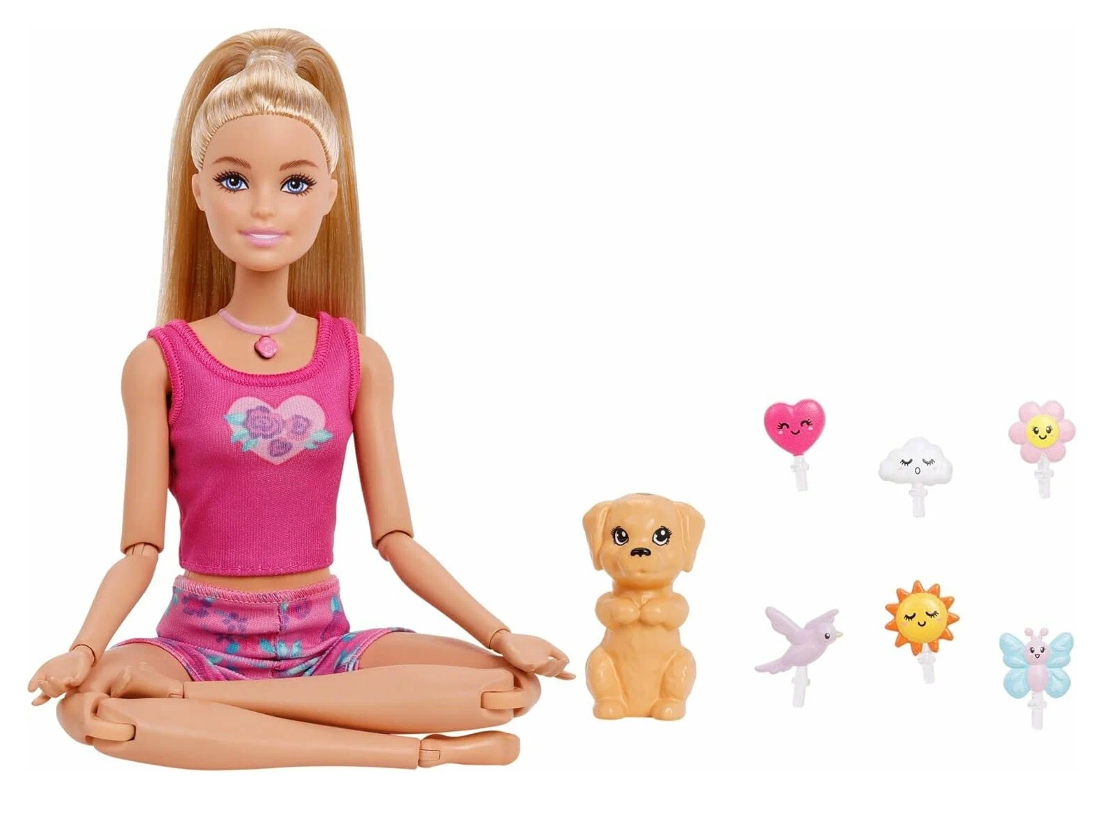 Кукла модельная Barbie шарнирная Mattel Йога медитаци высота 29 см JJN55 - фото 2