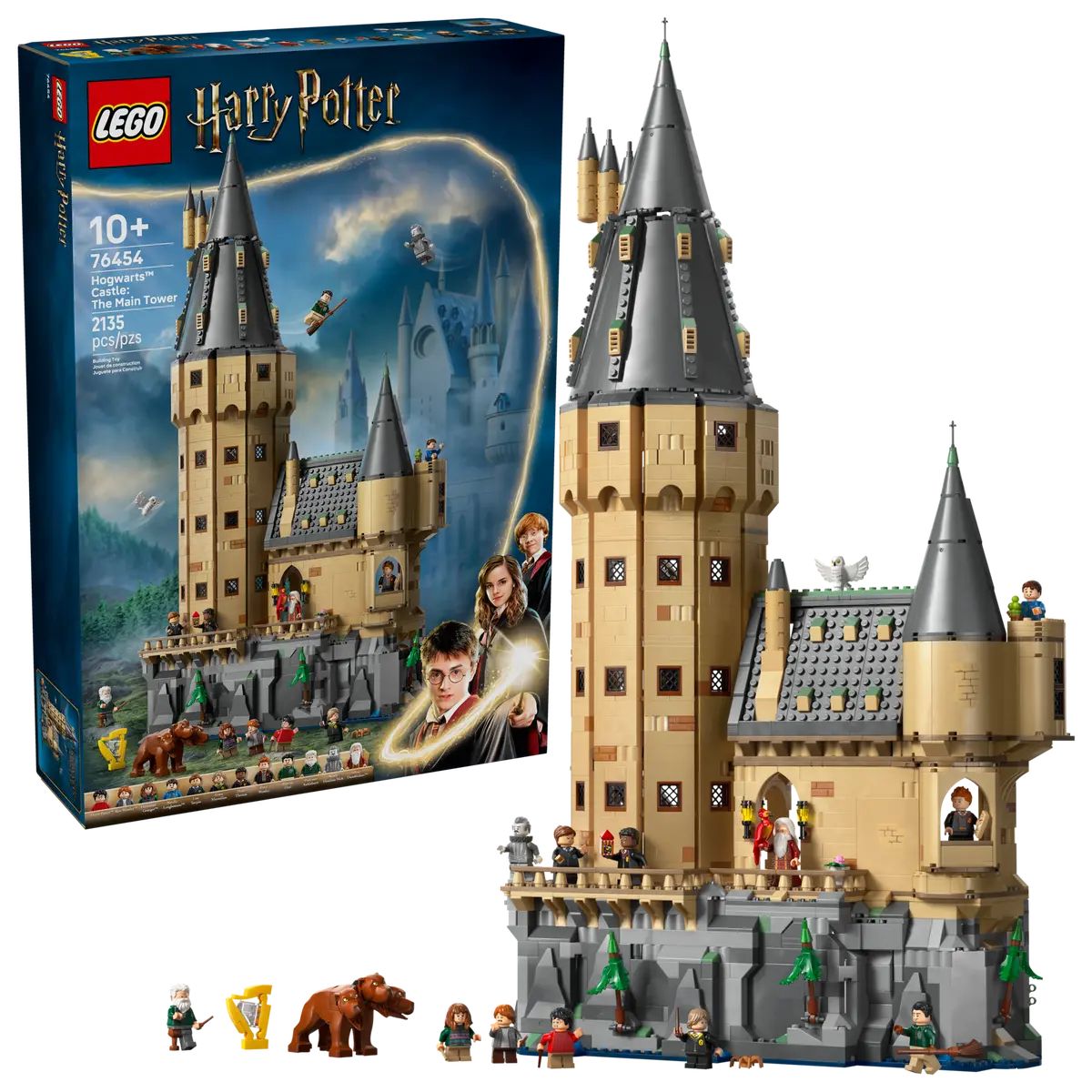 Конструктор LEGO Harry Potter Замок Хогвартс главная башня блочный - фото 1
