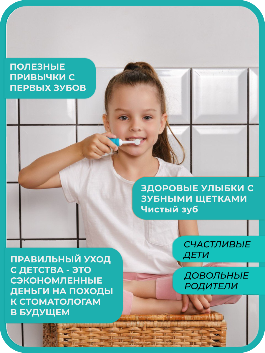 Зубная щетка классическая Чистый Зуб от 0 лет 1 шт. - фото 2