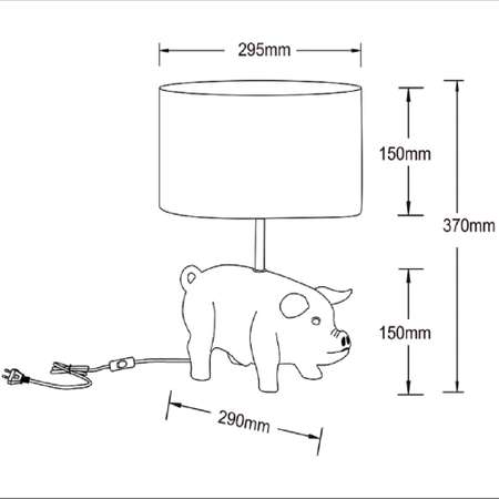 Настольная лампа ARTE LAMP Procyon A4039LT-1CC