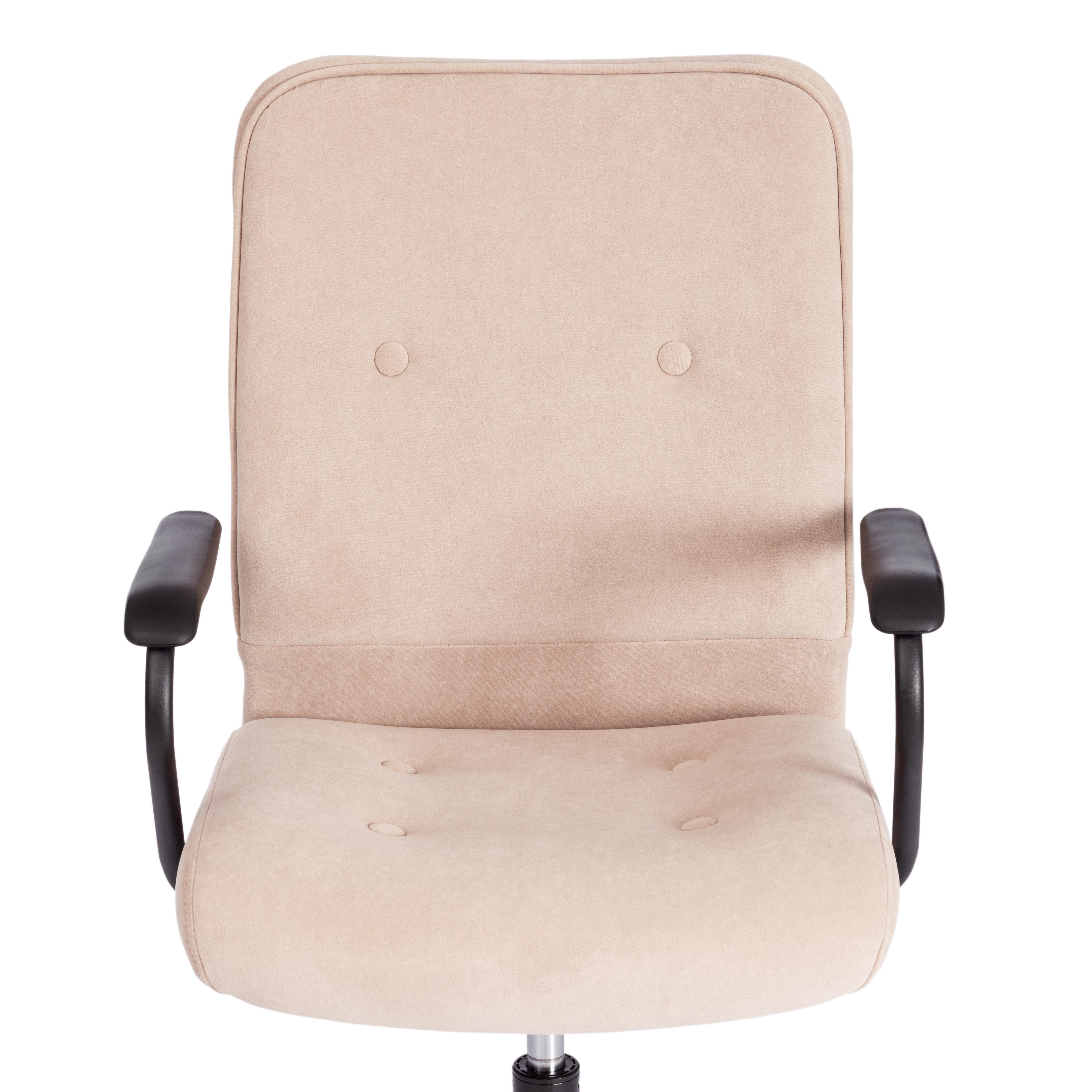 Компьютерное кресло TETCHAIR флок бежевый - фото 14