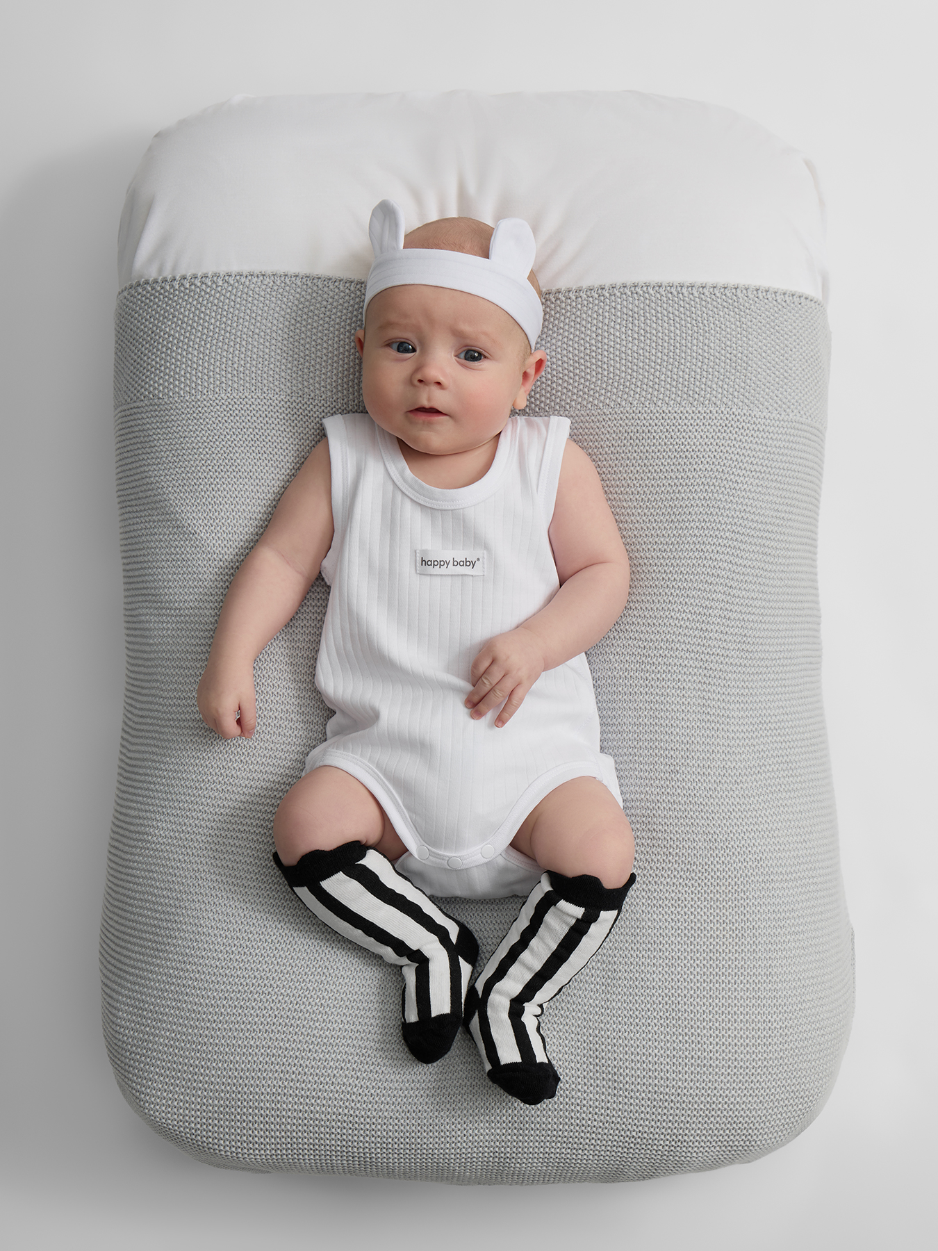 Комплект Happy Baby 90155-0_black&white - фото 1