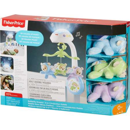 Мобиль Fisher Price Мечты о бабочках CDN41