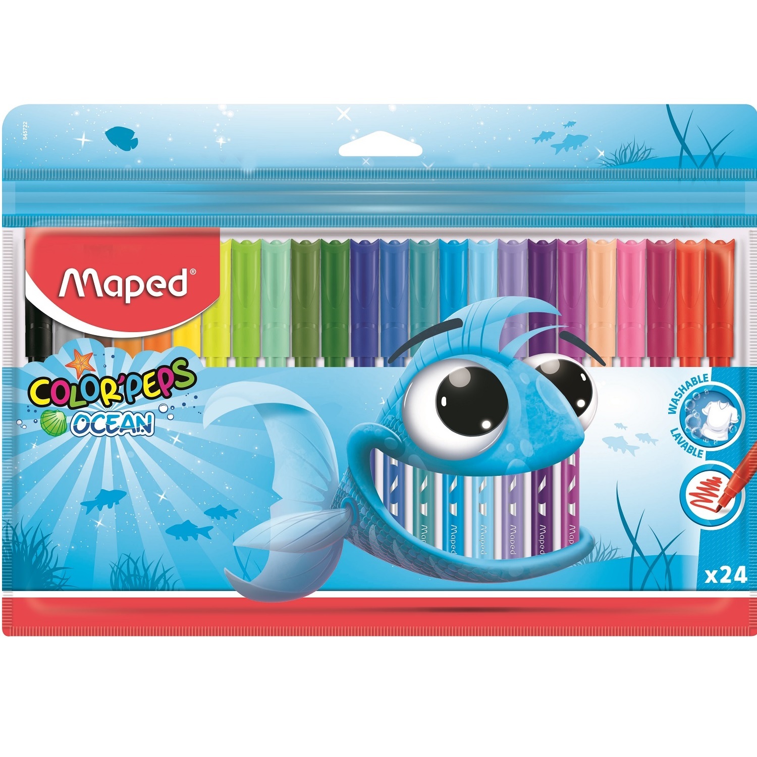 Фломастеры MAPED 24 шт. - фото 2