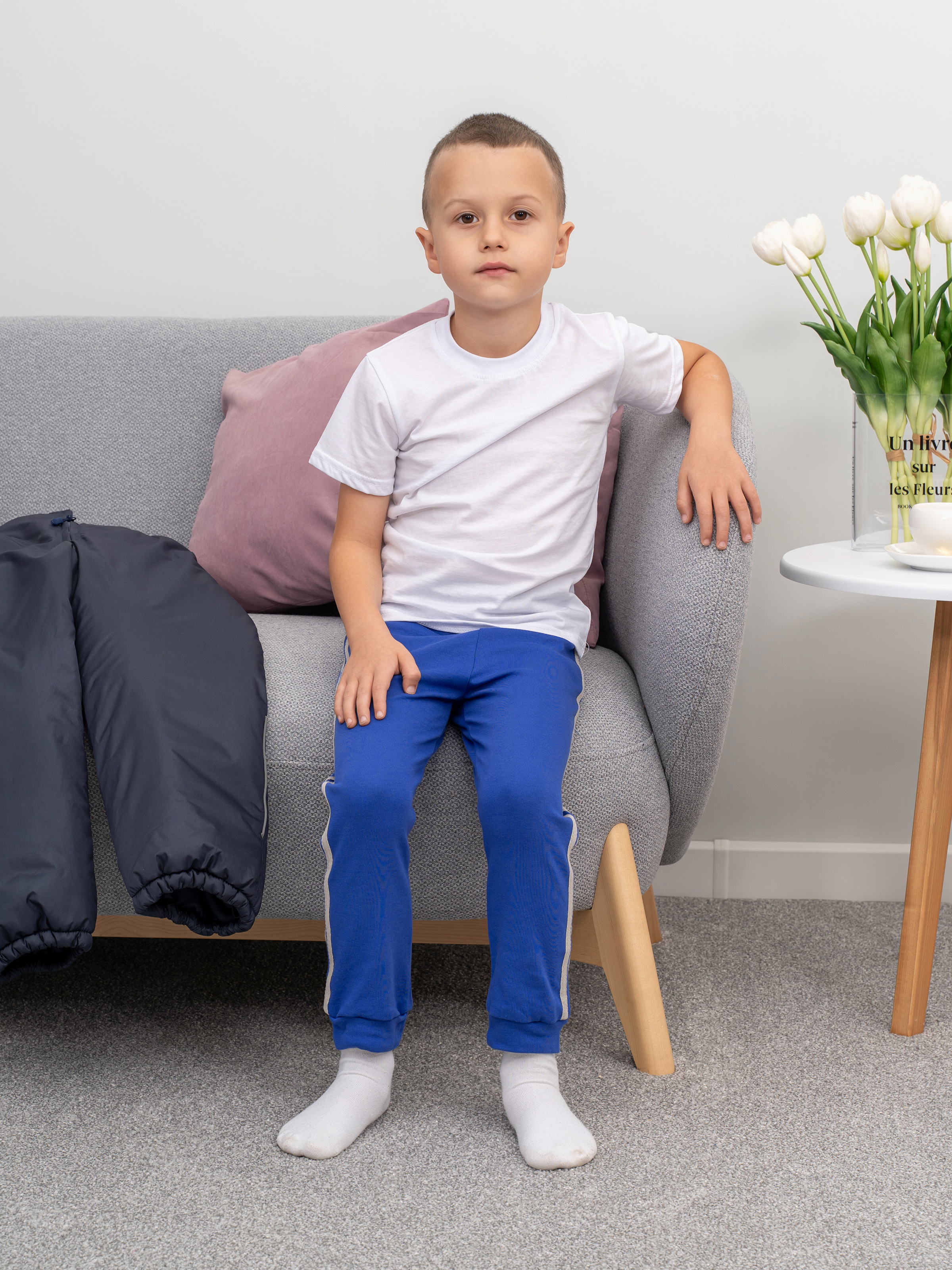 Брюки Утенок 432л василек - фото 3