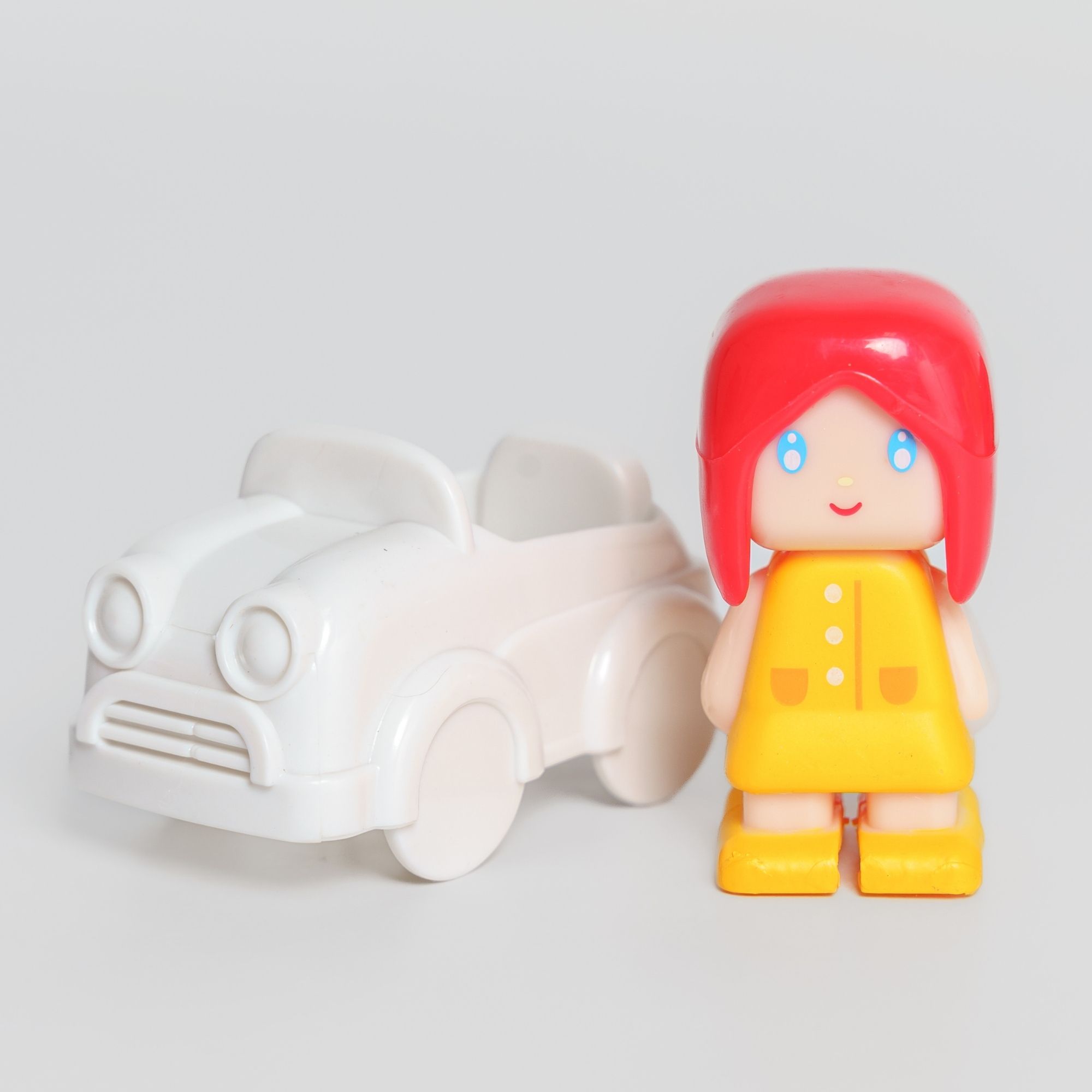 Конструктор Крибли Бу Пожарная машина магнитный - фото 8