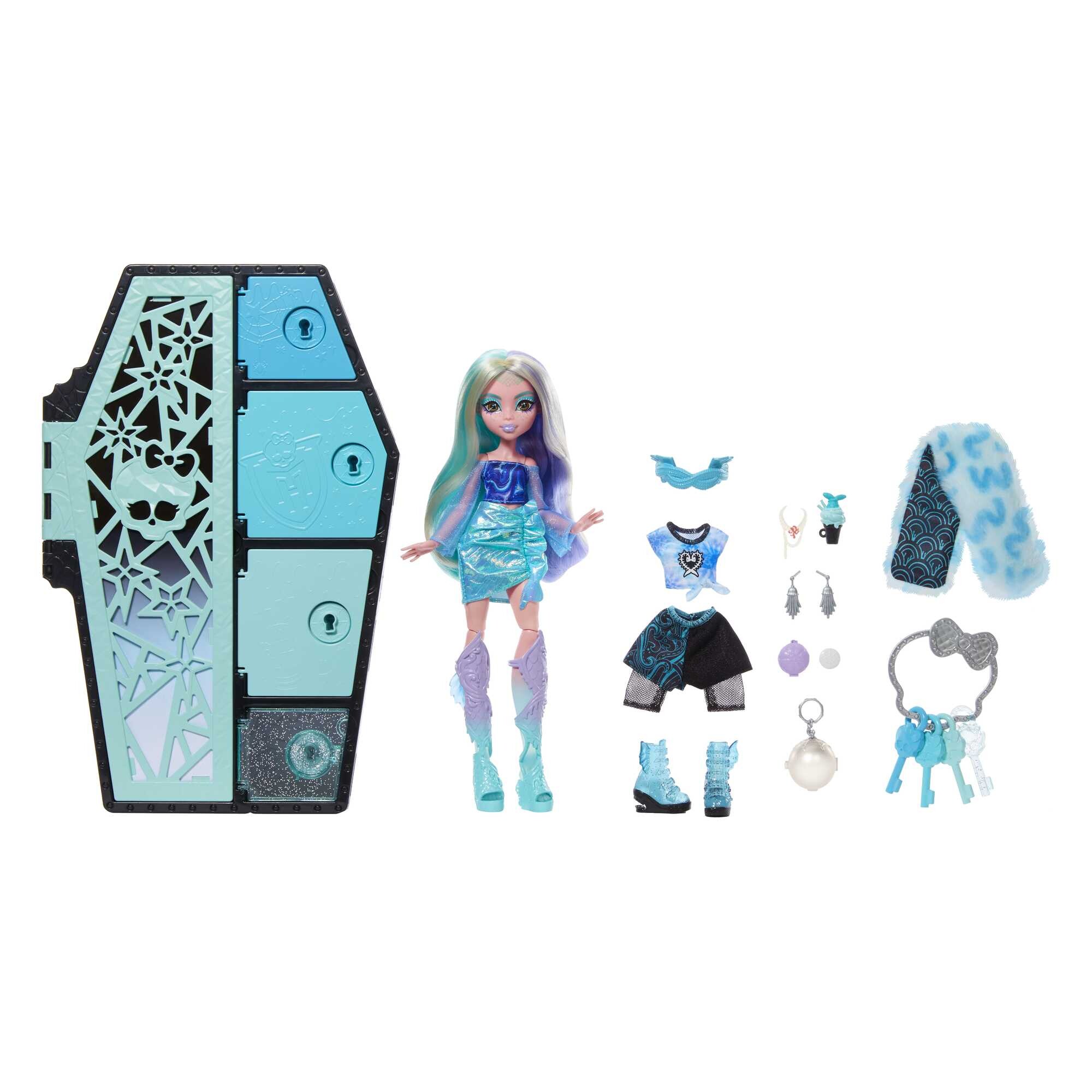 Кукла модельная Monster High Skulltimate Secrets Lagoona HNF77 - фото 1