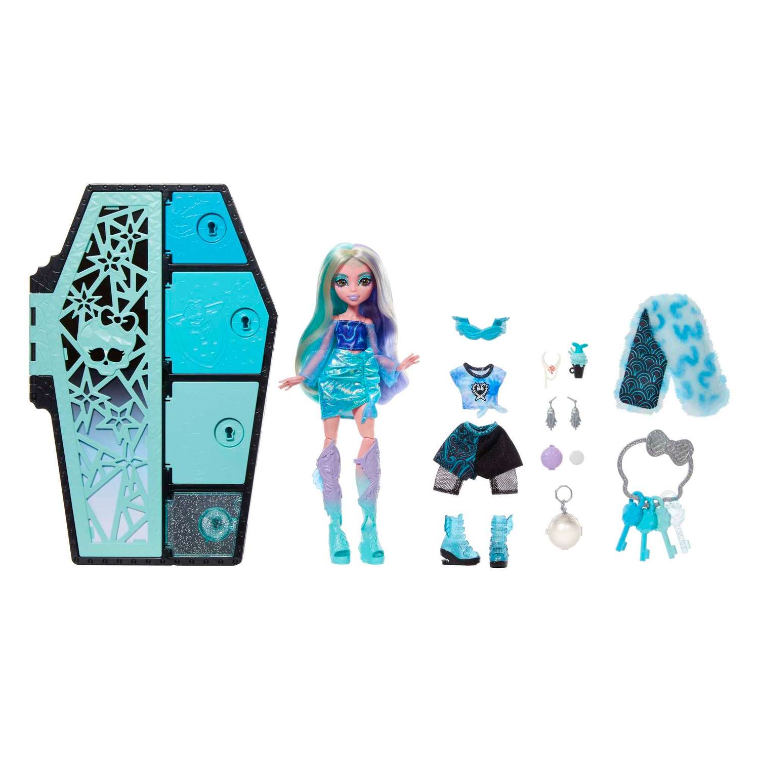 Кукла модельная Monster High Skulltimate Secrets Lagoona HNF77 - фото 1