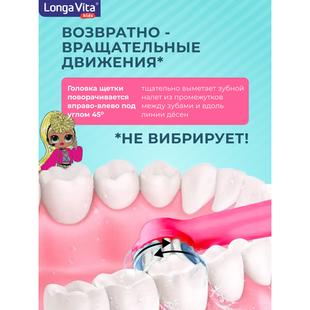 Зубная щетка электрическая LONGA VITA