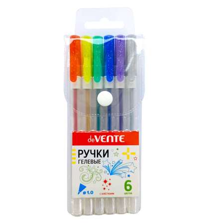 Ручка гелевая deVENTE 6 шт.