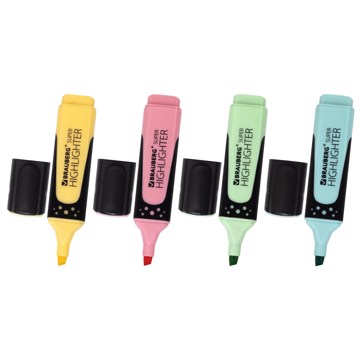 Точилка Brauberg Super Pastel 4 шт. - фото 7