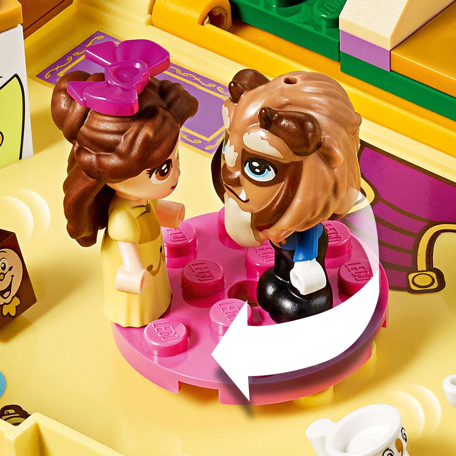 Конструктор LEGO Disney Princess Книга приключений Белль блочный - фото 15