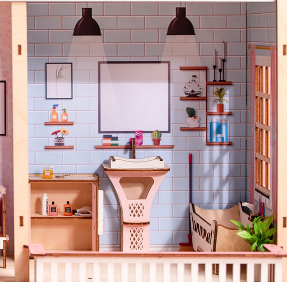 Домик для кукол M-WOOD с мебелью 608 - фото 22