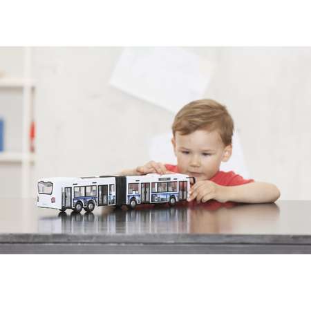 Автобус Dickie 1:43 белый