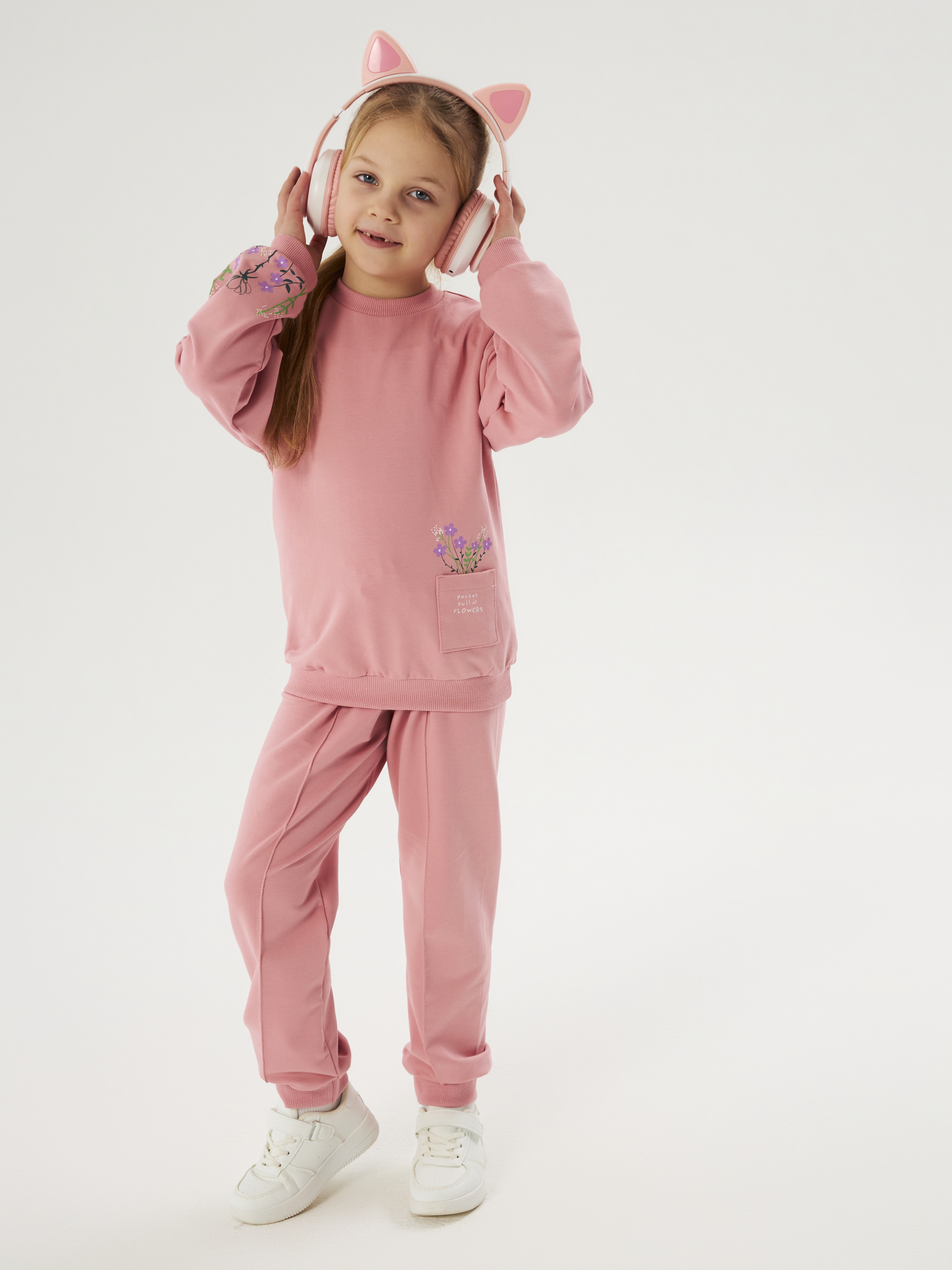 Костюм Осьминожка 418-428п/пудра - фото 1