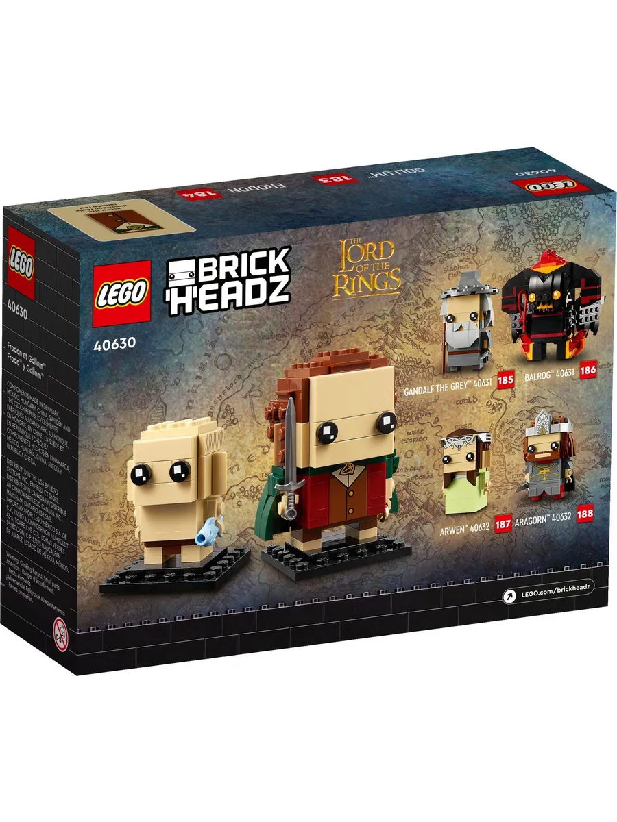 Конструктор LEGO BrickHeadz 184 дет. - фото 4