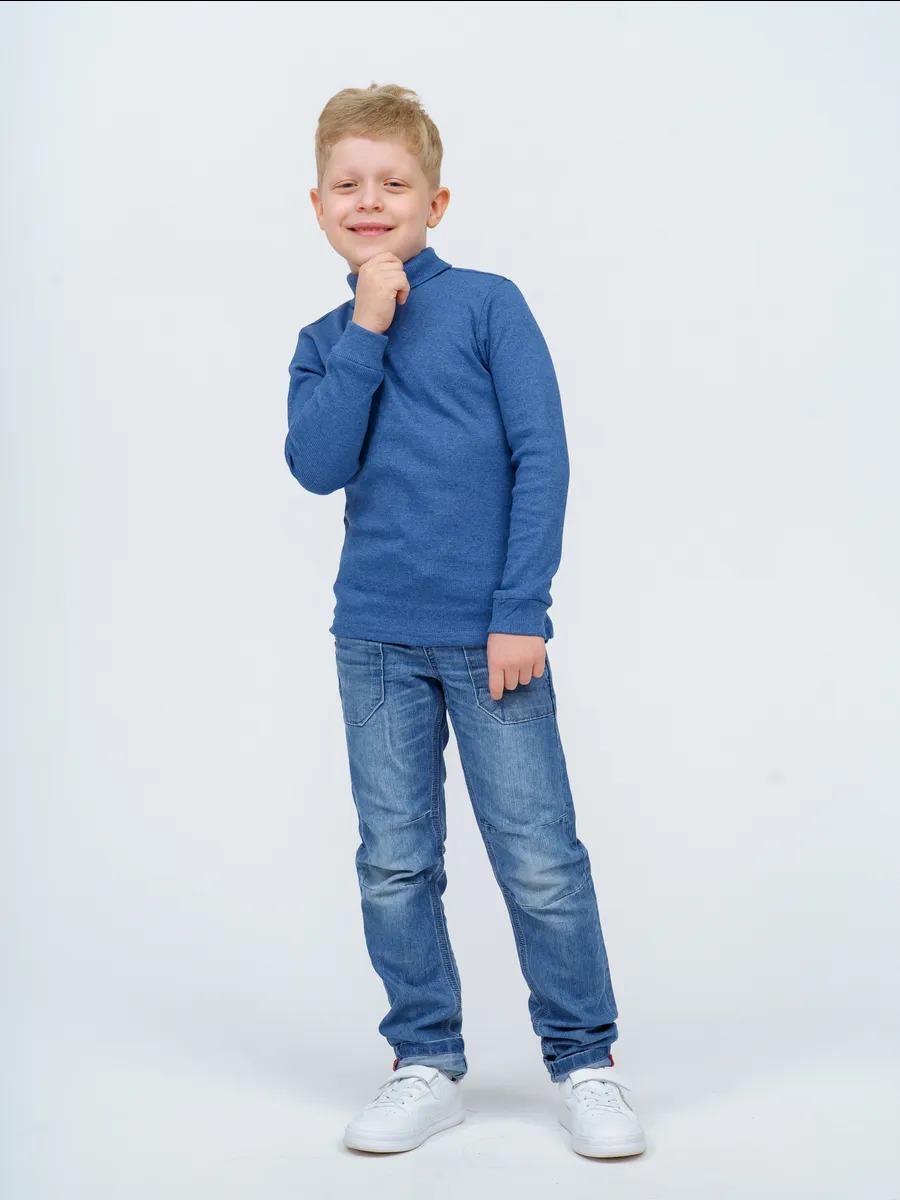 Водолазка TOTEMFOX 231КН2(2)F/индиго меланж - фото 17